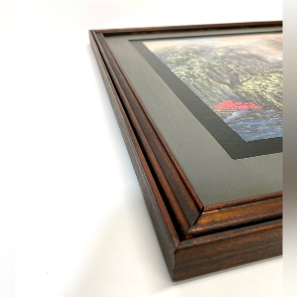 ALTERED Reimagined Thrift Store Art Find Halloween Wall Decor Painting - Picture 3 of 10